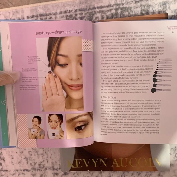 Kevyn Aucoin Face Forward Makeup Guide & Michelle Phan Makeup Books - Picture 10 of 12